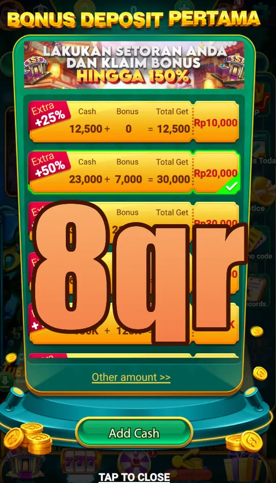8qr Masuk